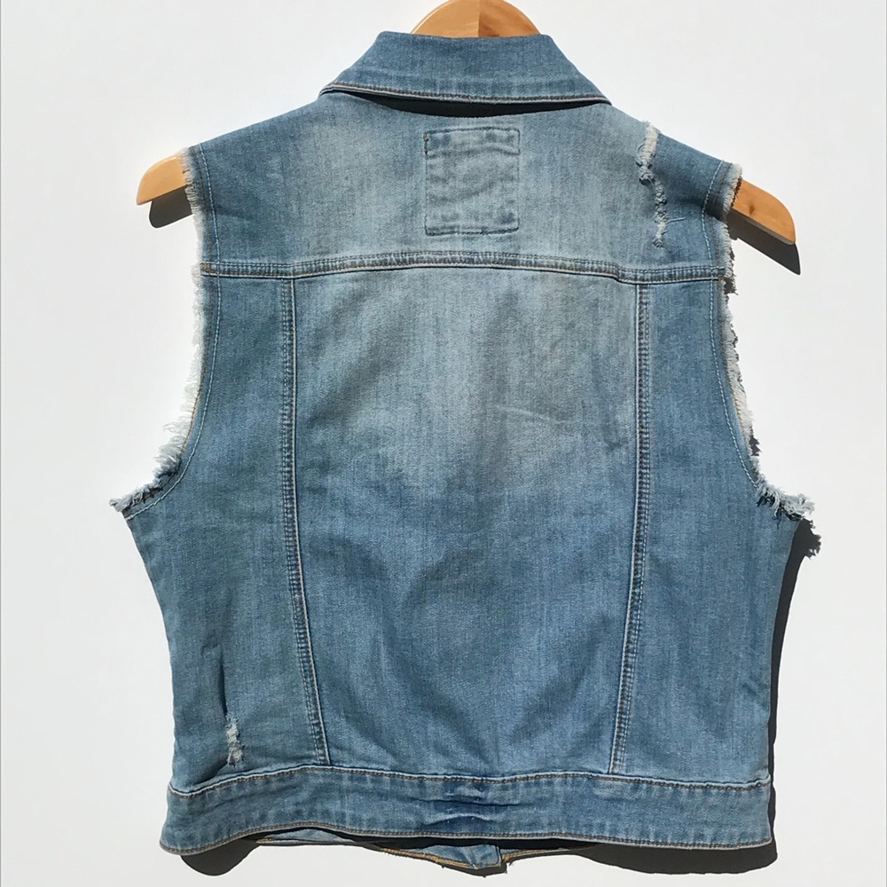 NWOT ODYN JEANS I Women’s denim vest - Picture 4 of 4